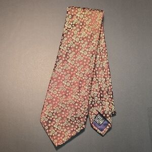 Thomas Pink Floral Silk Tie
